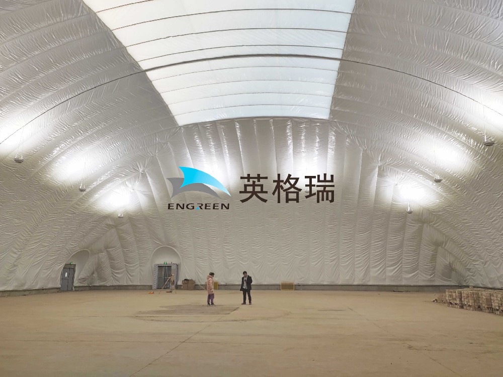 酷炫又實用的氣膜籃球館，到底是怎么搭建出來的？