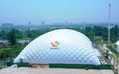 鄭州英格瑞膜結(jié)構(gòu)建筑體育場(chǎng)館，為室內(nèi)場(chǎng)館提供高效方案